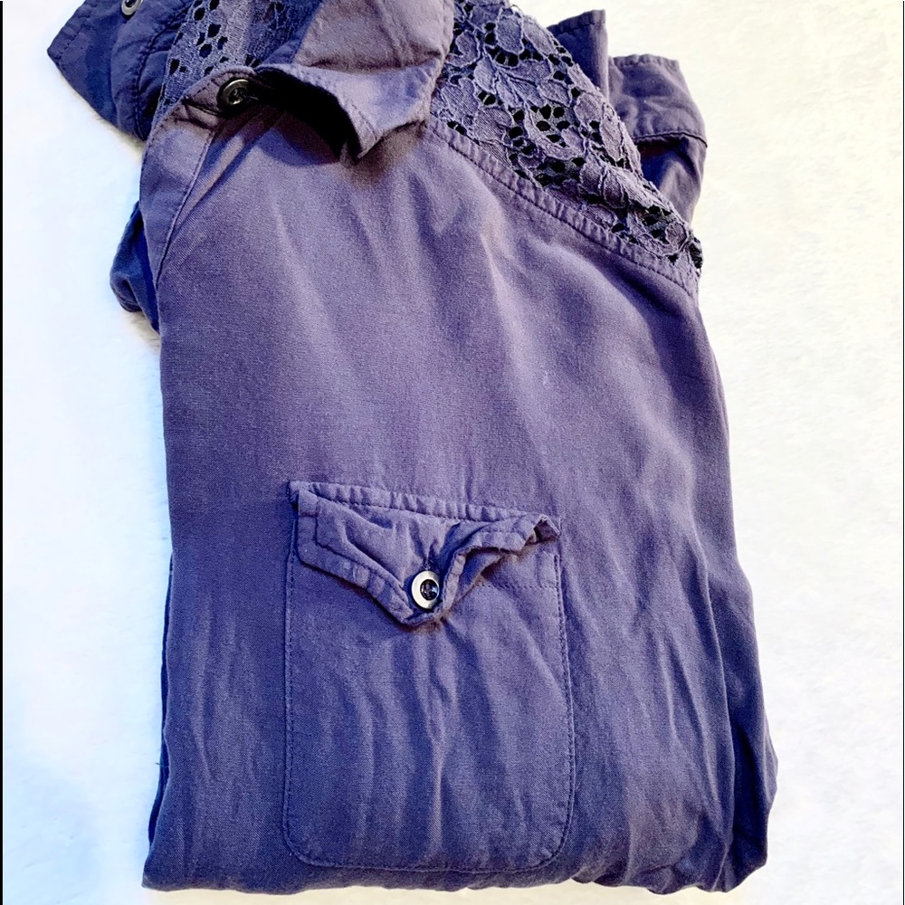 Wet Seal Button Up Shirt